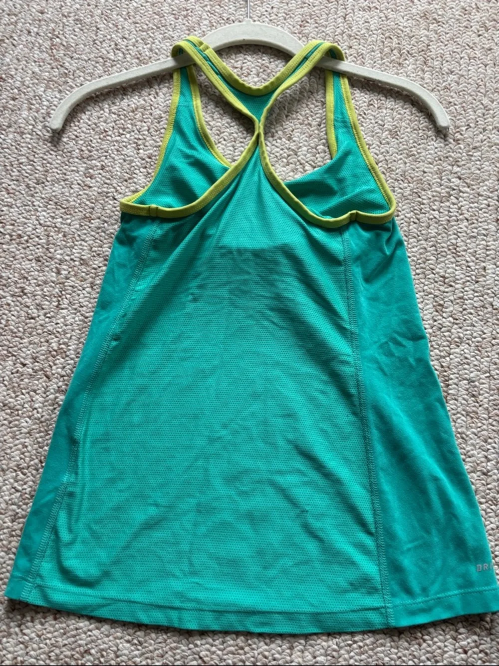 Nike Training Tank Tops - Size XS - Teal/Yellow & Coral- Bundle - Picture 7 of 7